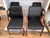 Mid-Century Modern Vintage Leather Dining Chairs by Sven Christiansen, Set of 4 For Sale - Image 3 of 18