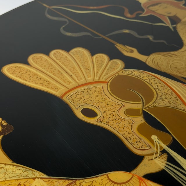 Vintage Wooden Art Panel, Italy, 1963 For Sale - Image 14 of 18