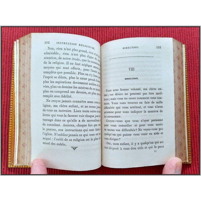 (1862) Unique Fine Binding Christian Devotional Book - Gauffered Fore Edge Antique Illustrated Christian Bible Art For Sale - Image 18 of 18