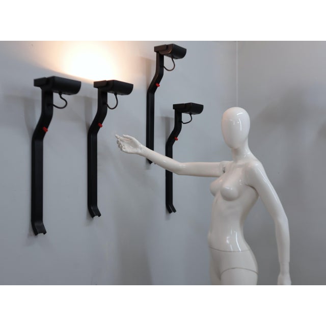 Sirrah Sirio Wall Lights by Kazuhide Takahama for Sirrah, 1980s, Set of 4 For Sale - Image 4 of 9