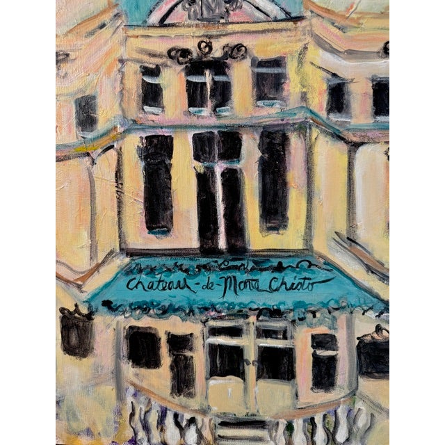 Whispers of Monte Cristo Impressionist - Unframed For Sale - Image 4 of 4