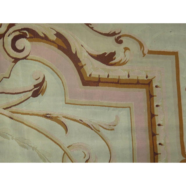 Zabihi Collection 19th Century Palace Size French Aubusson - 13'5" x 20'7" For Sale - Image 4 of 6