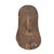 Early 20th Century Songye Miniature Shield with Kifwebe Mask Icon For Sale In Denver - Image 6 of 7