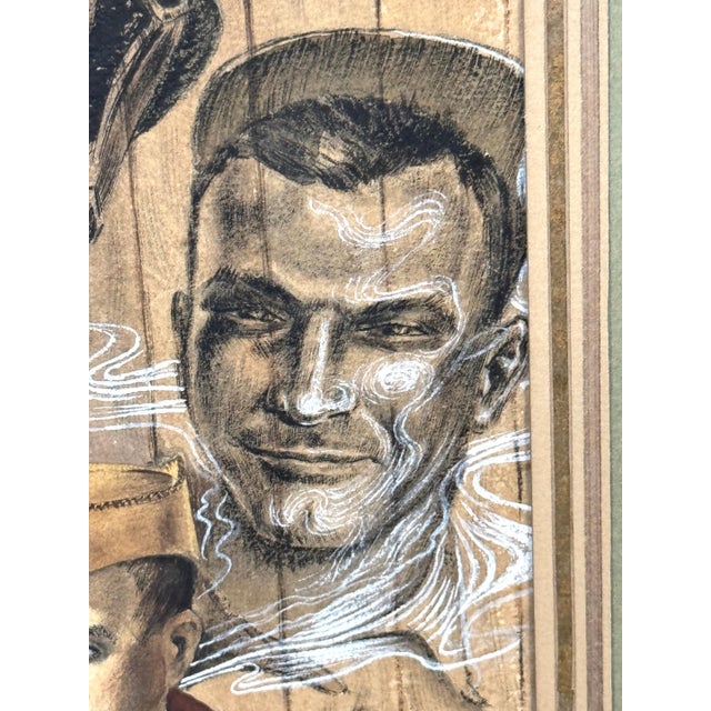 WWII Private Theater: Gay American Soldier in Reflection For Sale - Image 12 of 12