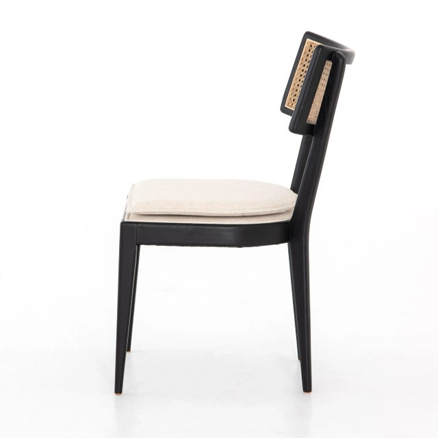 Four Hands Britt Dining Chair, Brushed Ebony For Sale - Image 10 of 12