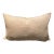Modern Ecru Graph Check Jacquard Decorative Velvet Lumbar Pillow Cover For Sale
