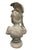 Neoclassical Style Cast Iron Bust of a Roman Warrior For Sale - Image 4 of 12