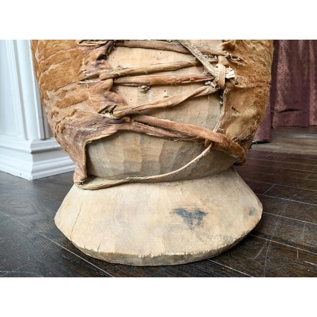 Antique Hand-Carved Hornbeam Vessel For Sale - Image 10 of 13