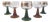 Mid-Century Roemer Wine Glasses, S/5 For Sale