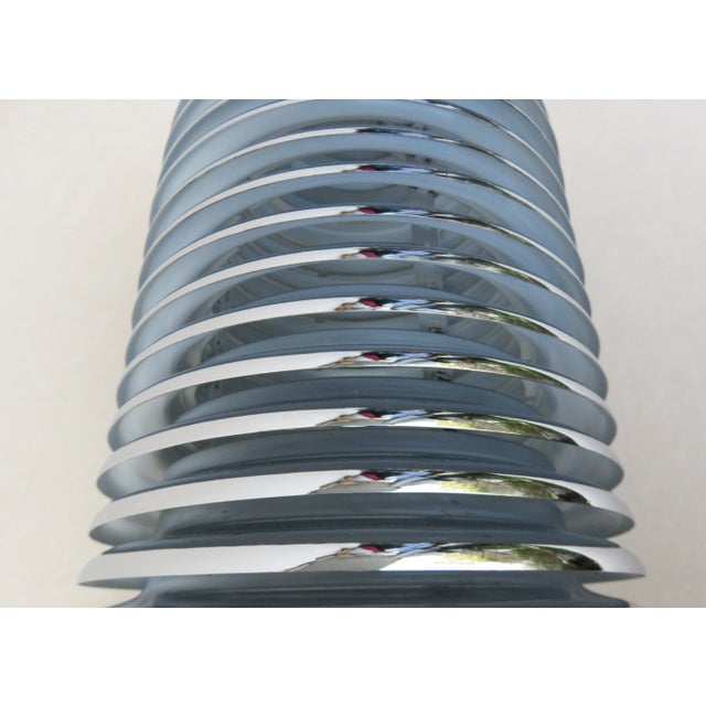 Silver Chrome Table Lamp by Kazuo Motozawa for Staff, 1970s For Sale - Image 8 of 15