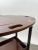 English Style Bombay Company Butler's Tray Table Cherry Wood Drop Leaf Serving For Sale - Image 12 of 17
