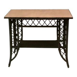 Vintage Heywood Wakefield Style Writing Desk For Sale