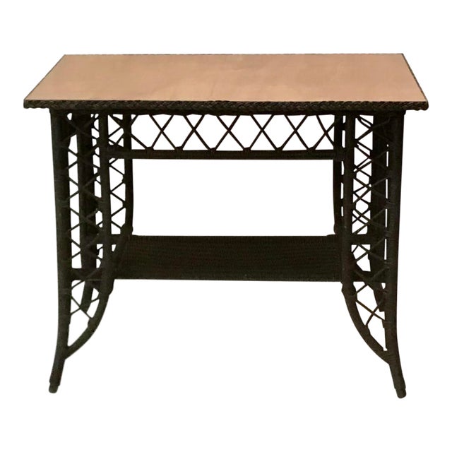 Vintage Heywood Wakefield Style Writing Desk For Sale