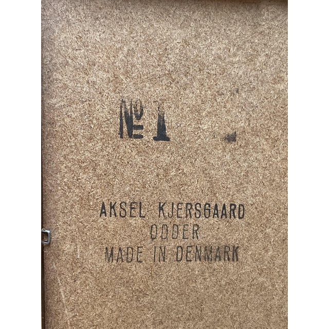 Danish Pine Wall Mirror by Aksel Kjersgaard for Odder, Denmark, 1970s For Sale - Image 9 of 10