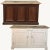 19th Century Dry Bar ~ Counter is a superb example of rustic craftsmanship at its finest, and features three molded panels...
