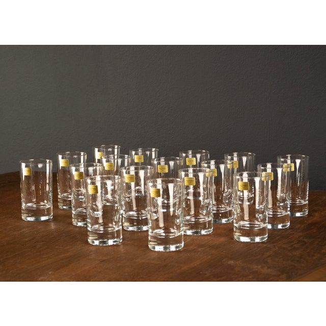Vintage Longdrink Glasses by Luminarc, 1970s, Set of 17 For Sale - Image 15 of 16