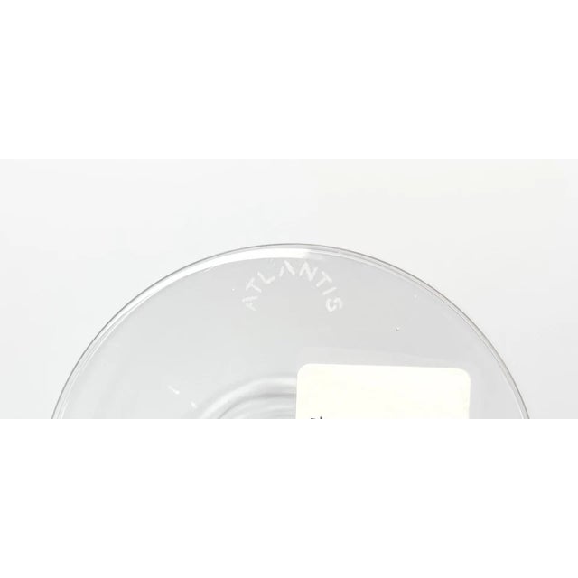 2000 - 2009 Atlantis “Sara” Single Crystal Champagne Flute For Sale - Image 5 of 5