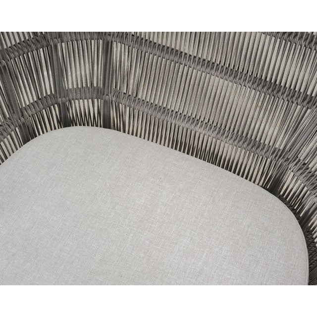 Metal Patricia Urquiola for B&b Italia Canasta '13 High-Back Armchair For Sale - Image 7 of 18