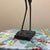 Vintage Mid-Century Modern Bronze Crane Sculpture – Elegant Minimalist Art Deco Stylized Bird Statue For Sale - Image 4 of 5