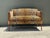 Vintage Regency Napoleon 111 Leopard Velvet Settee For Sale - Image 11 of 12