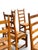 Arts and Craft Style Dining Chairs, Set of 8 For Sale - Image 4 of 8
