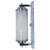 Large Bauhaus Chrome and Milk Glass Wall Light, Former Czechoslovakia, 1930s For Sale - Image 9 of 9