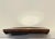 Traditional Oval Walnut Wood & Gold Finish Table Top Mirror For Sale - Image 9 of 12