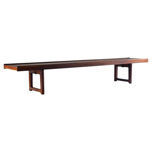 Krobo Bench by Torbjørn Afdal for Mellemstrands Trevareindustri, Norway, 1960s For Sale - Image 17 of 17