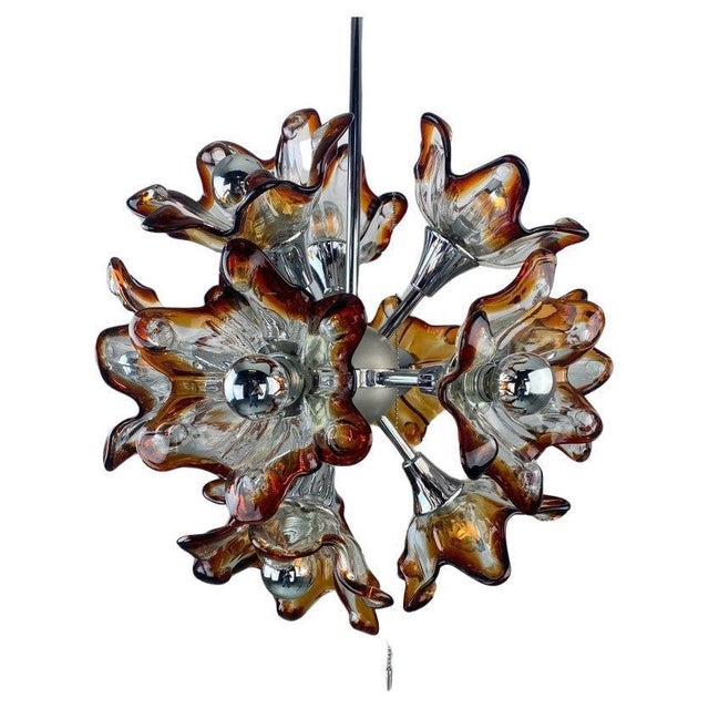 Murano Sputnik Chandelier, Italy, 1960s For Sale - Image 16 of 16