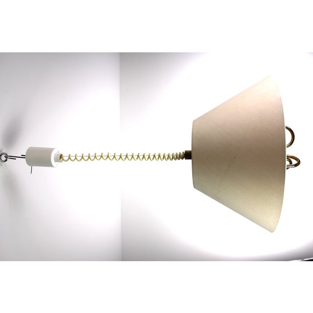 1970s Height-Adjustable Pull Lamp from Sölken-Leuchten, 1970s For Sale - Image 5 of 6