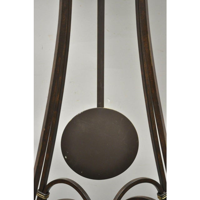 Howard Miller Vercelli Grandfather Clock Tall Wrought Iron Standing