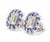 Blue Sapphire Studs are a stunning addition to any jewelry collection. These earrings feature a total weight of 6.36...