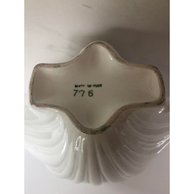 1950s 1950s Italian Clam Shell Vase For Sale - Image 5 of 6