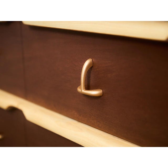 Mid 20th Century Mid 20th Century Two Tone Dresser For Sale - Image 5 of 9