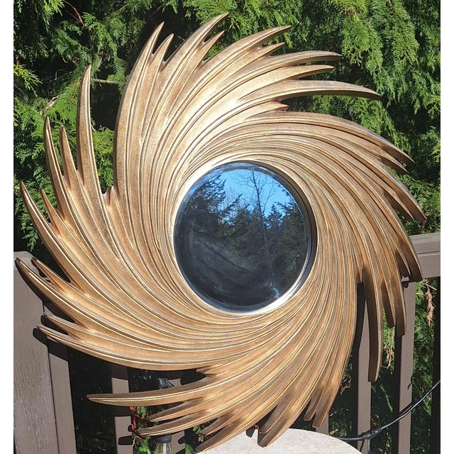 Vintage Bombay Company Sunburst Mirror For Sale In Seattle - Image 6 of 11