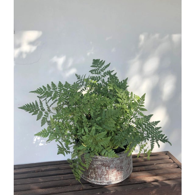Metal 19th Century Large Mamluk Tinned Copper Bowl Vessel Ottomon Turkish Morocco Egypt For Sale - Image 7 of 12
