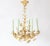 Gold Art Nouveau Chandelier in Gilt Brass, 1900s For Sale - Image 8 of 8