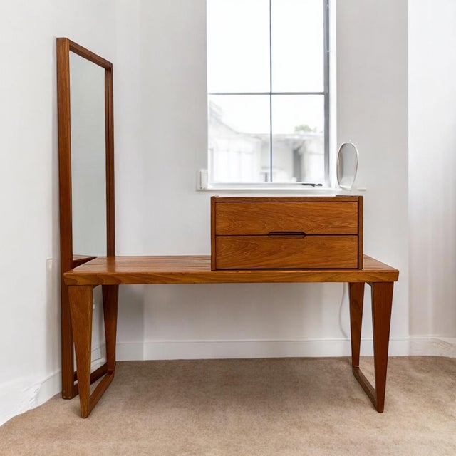 Teak Model 32 and 35 Entryway Set by Aksel Kjersgaard, 1960s, Set of 2 For Sale - Image 6 of 11