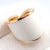 1990s 1990s Vhernier Rose Gold Vague Crossover Camuration Cacholong Ring Sz 6 For Sale - Image 5 of 16