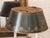 Late 20th Century French Tole Bouillotte Lamp With Green Shade and Dolphin Arms For Sale - Image 6 of 10