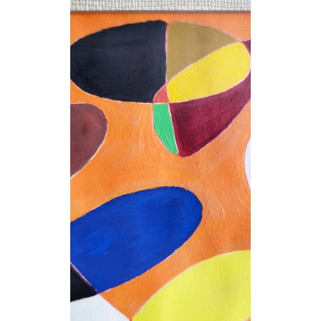 Irene Hartlmayer, Mid-Century Modern Abstract Compositions, 1966, Gouache, Framed, Set of 3 For Sale - Image 6 of 12