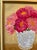 2020s Impressionist Style Floral Still Life Original Acrylic Paintings (Triptych -Set of 3) Framed For Sale - Image 5 of 12