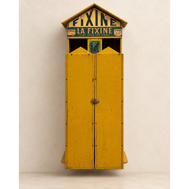 1920s French La Fixine Advertising Shop Display Cabinet, 1920s For Sale - Image 5 of 12