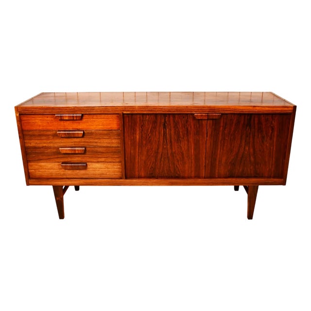 Swedish Modern Rosewood Sideboard, 1950s For Sale