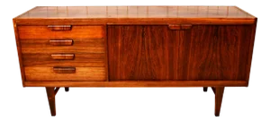 Swedish Modern Rosewood Sideboard, 1950s