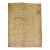 Antique Gold Turkish Oushak Rug - 5'3" x 6'6" For Sale