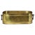 Large Vintage Oval Brass Planter For Sale - Image 5 of 16