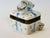 Late 20th Century Porcelain Collectible Box Cat With Mouse For Sale - Image 5 of 12