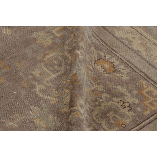 Textile Antique Khotan Samarkand Wool Rug With Medallion by Rug & Kilim, 1920-1929 For Sale - Image 7 of 8