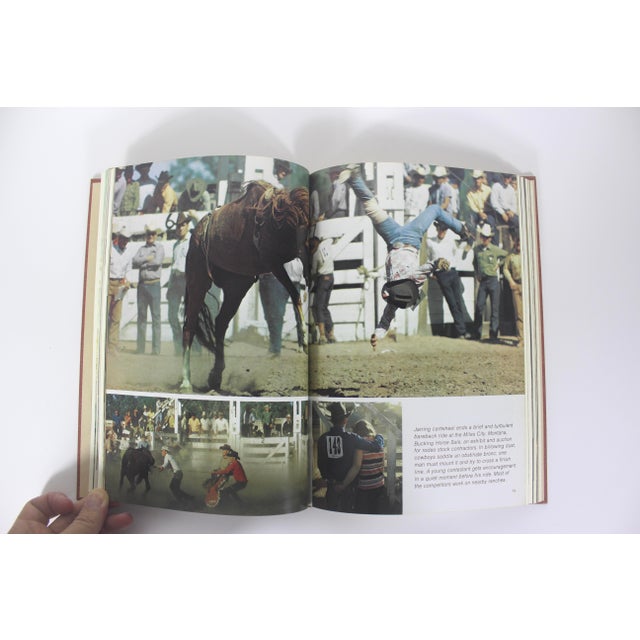 1972 the American Cowboy in Life and Legend Hard Cover Book With Linen Cover For Sale - Image 11 of 13